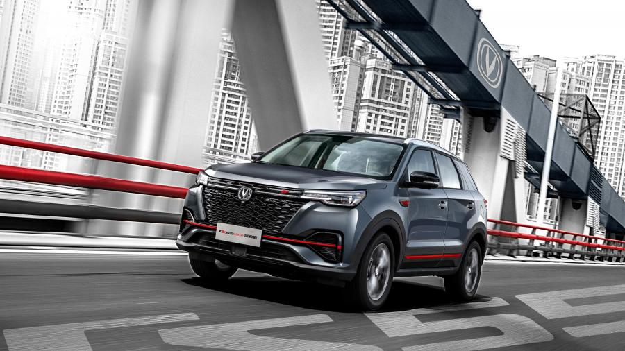  ChangAn CS55 Plus Blue Drive 2020 года  (фото 4 из 13)